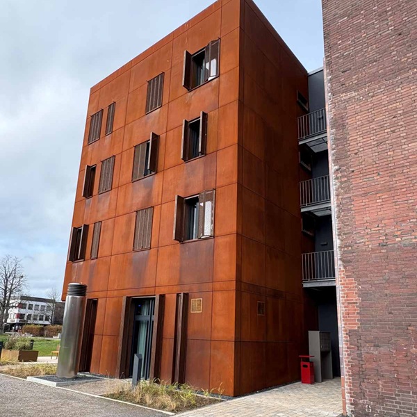 Kesselhaus Leverkusen Cortenstahl 5